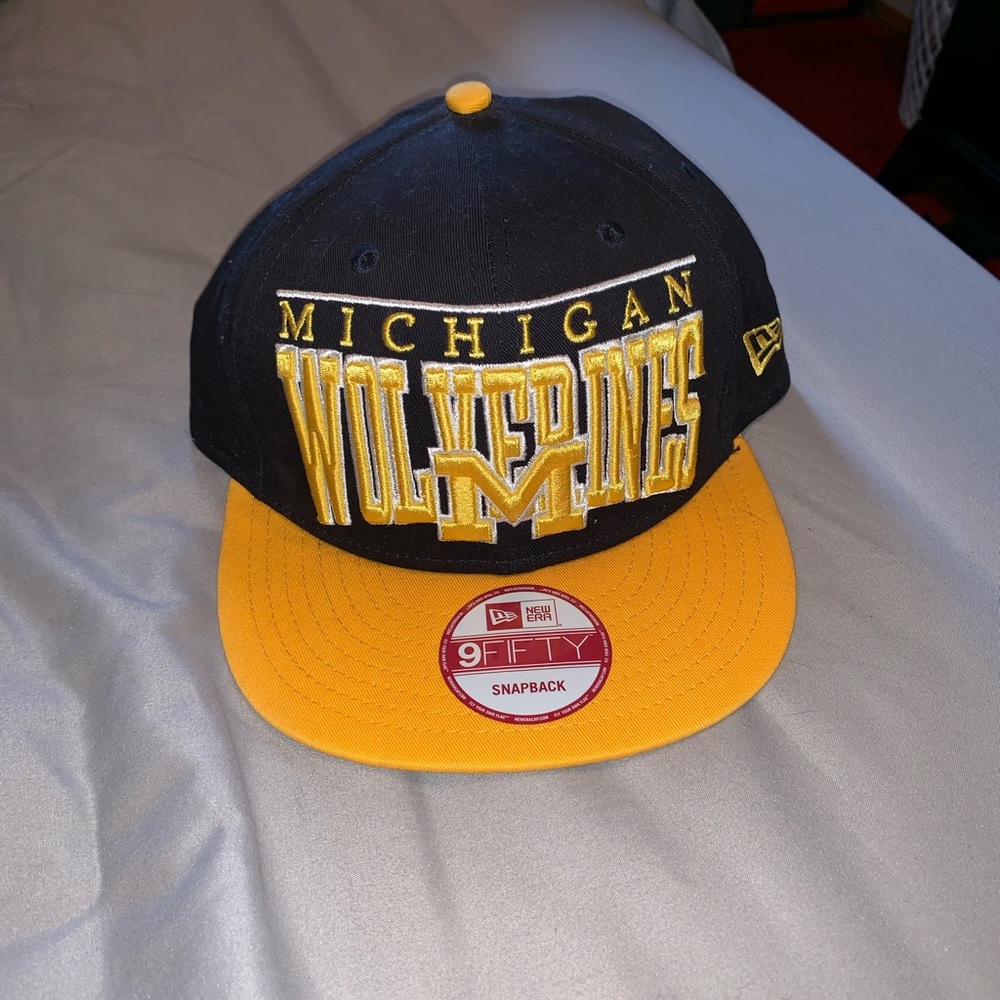Michigan Wolverine snap back